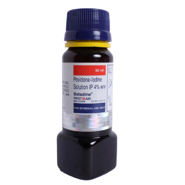 BETADINE FIRST AID SOLUTION 4%