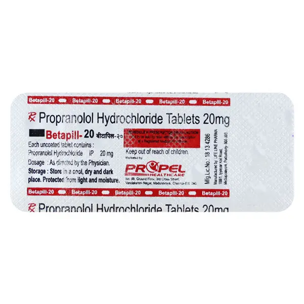 BETAPILL-20MG TAB