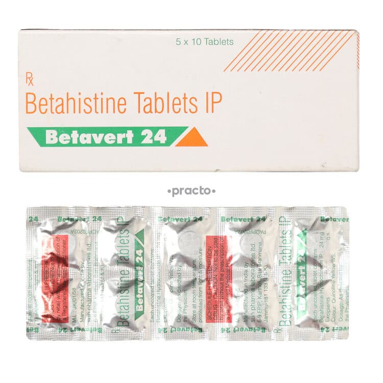 BETAVERT OD 24MG TAB
