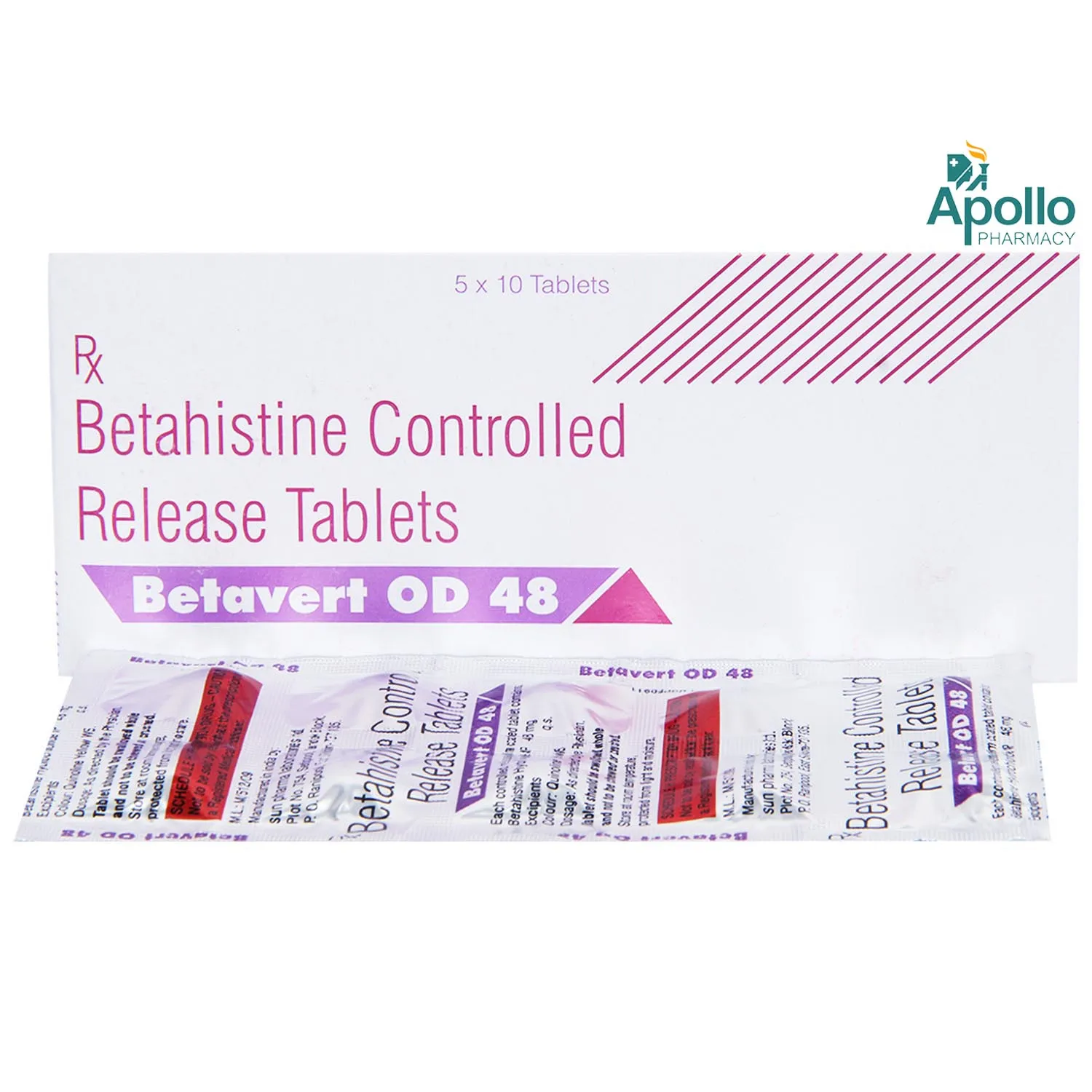 BETAVERT OD 48MG TAB
