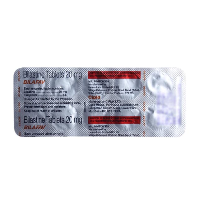 Bilafav 20MG Tab