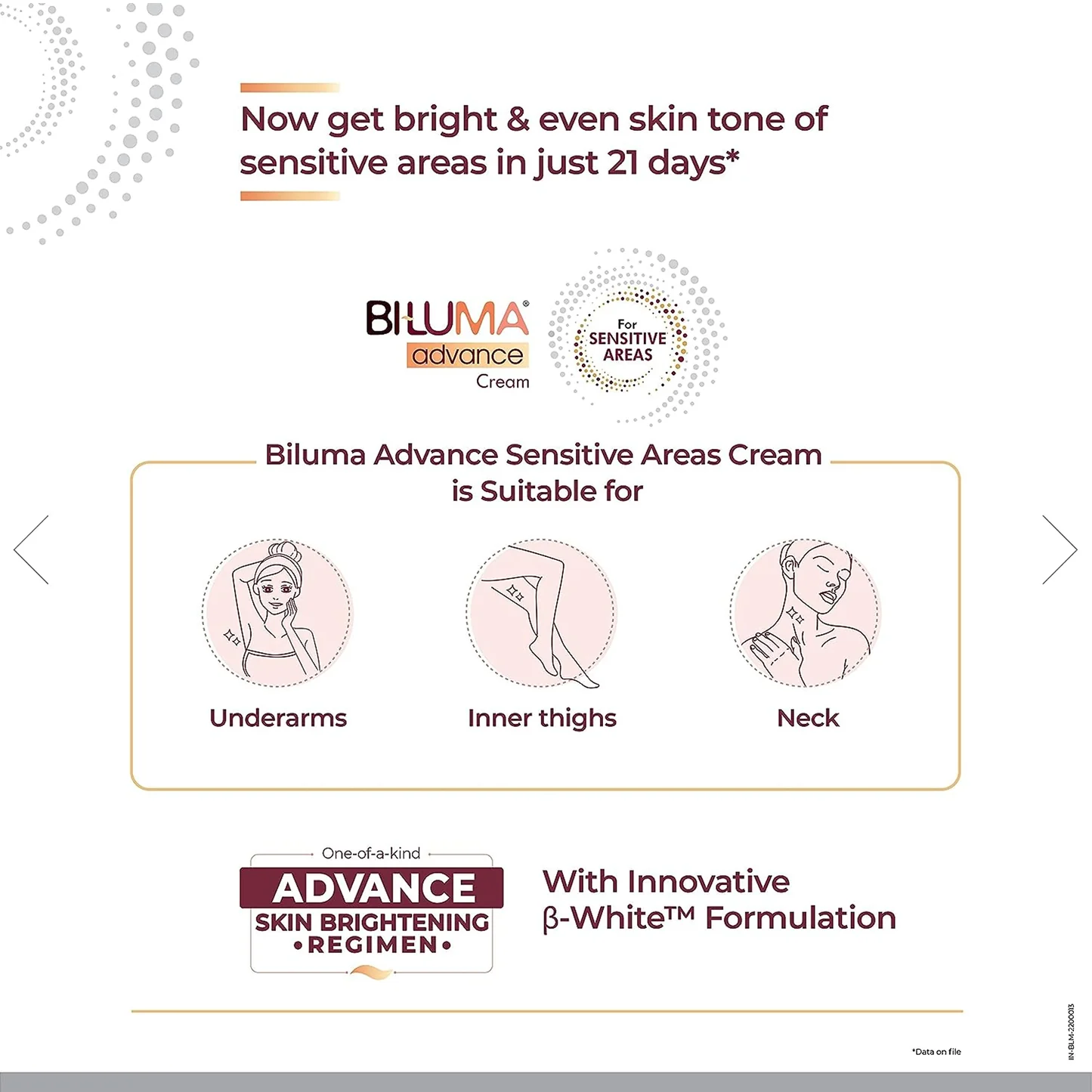 BILUMA CREAM SENSITIVE AREAS 25GM