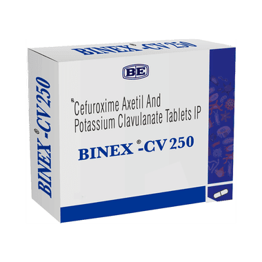 BINEX CV 250MG TAB