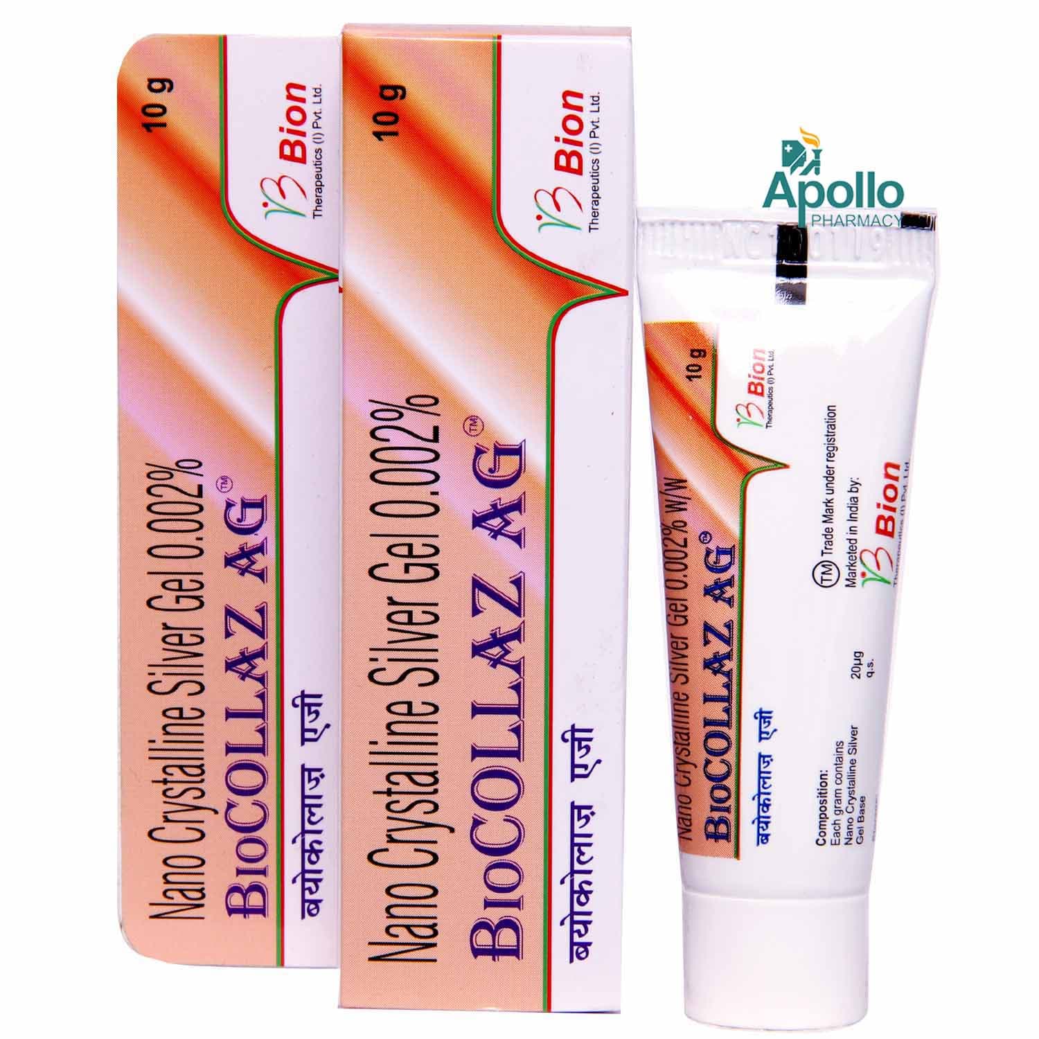 BIOCOLLAZ ZERO MARKS GEL 10GM