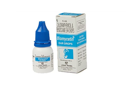 BIOMYCETIN EAR DROPS