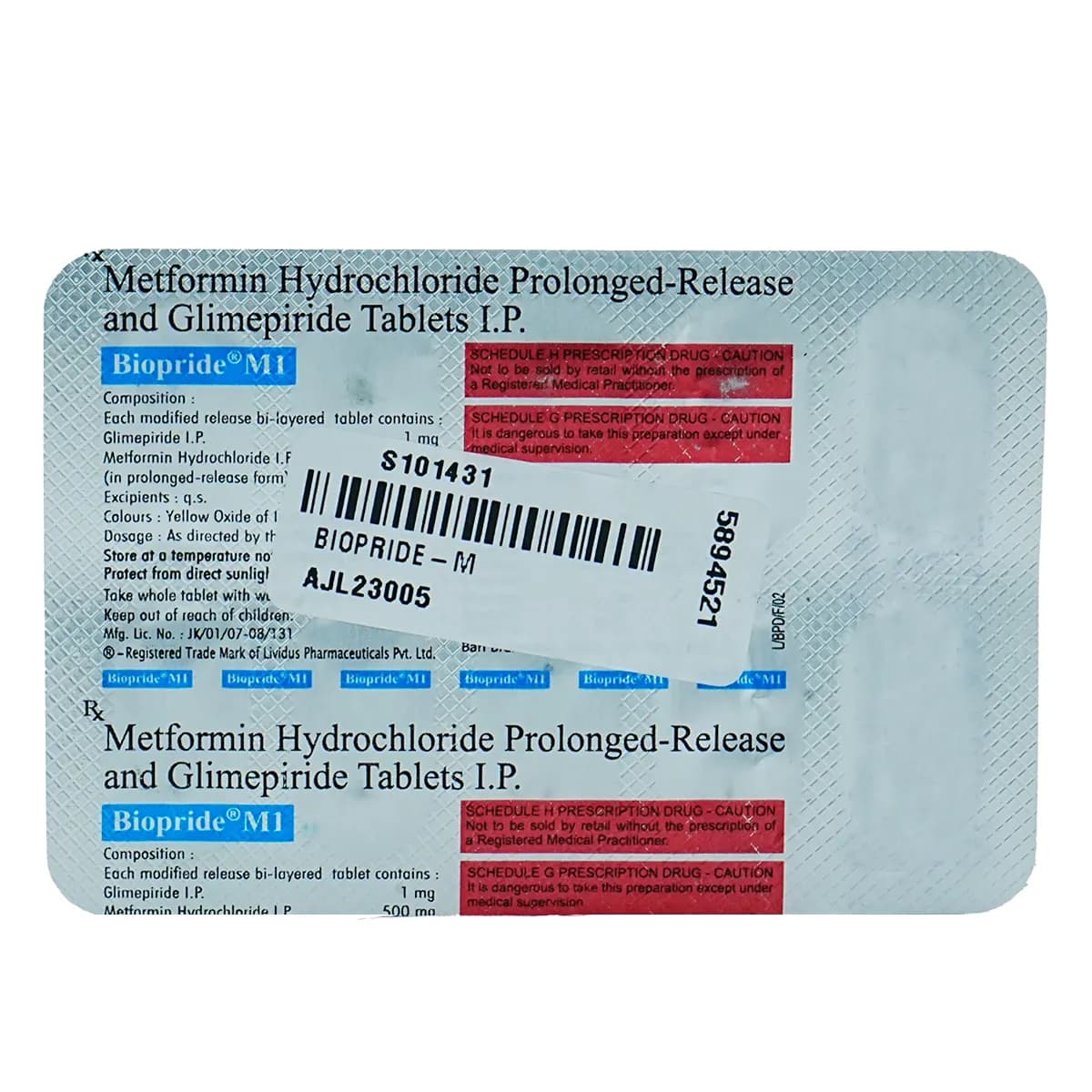 BIOPRIDE M1 TAB