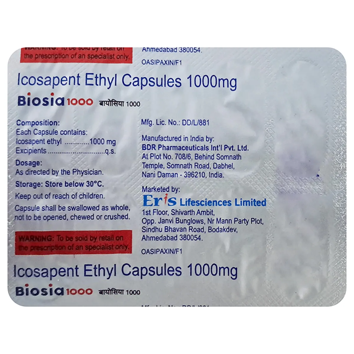 BIOSIA 1000 CAP