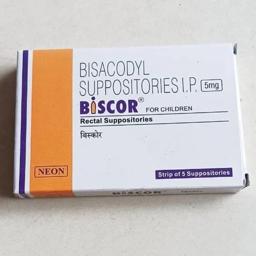 BISCOR 5MG SUPPOSITORIES