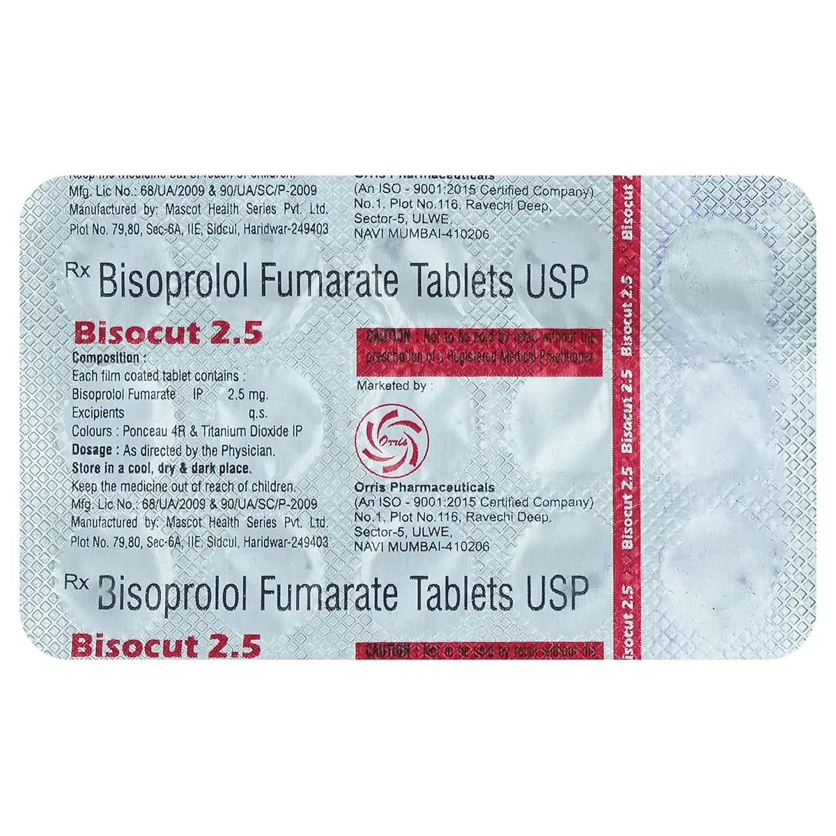 BISOCUT 2.5 TAB 15`S