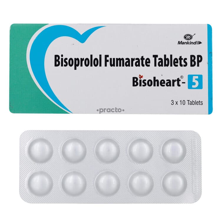 BISOHEART 5MG TAB