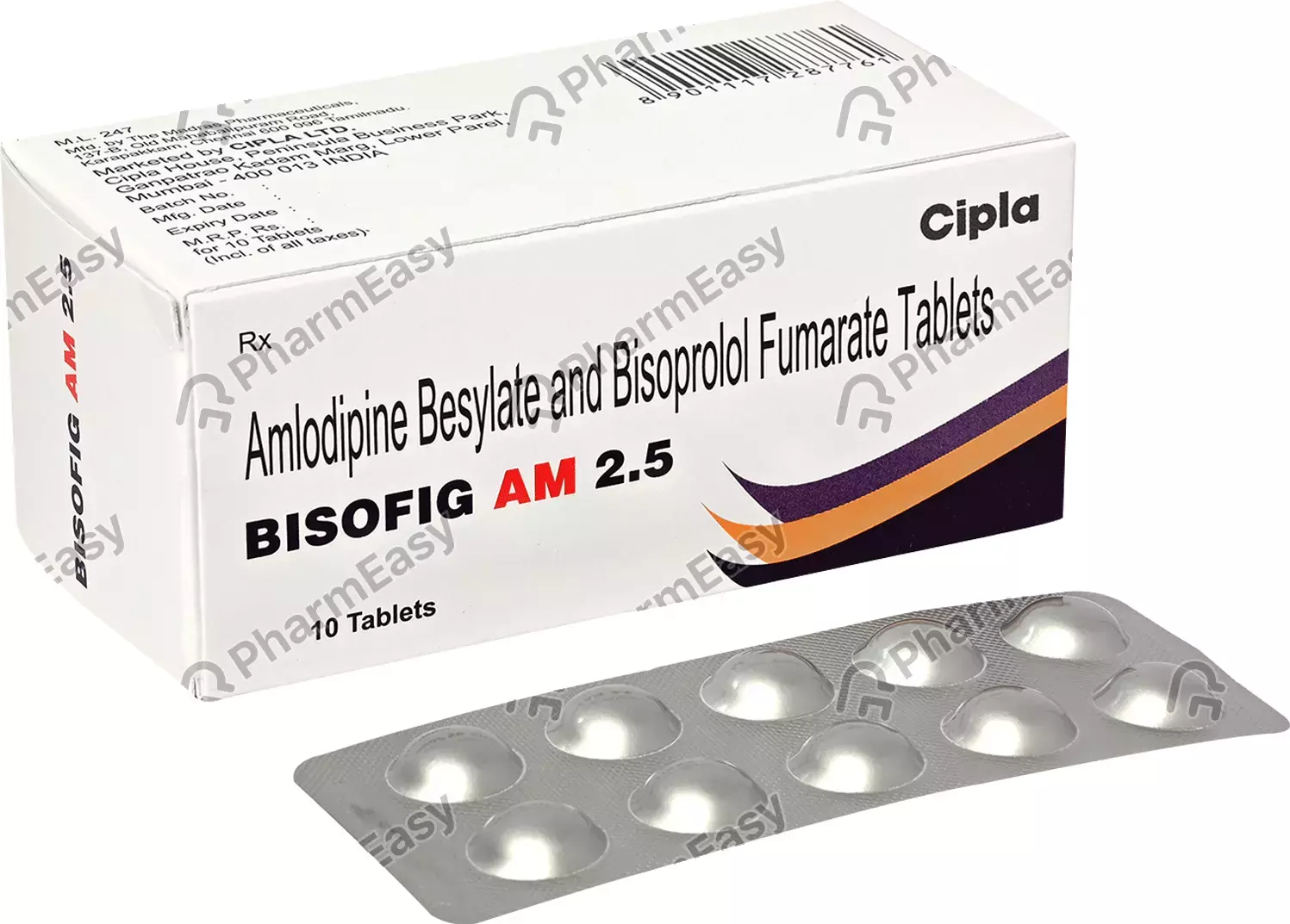 BISOKEM AM 2.5MG TAB