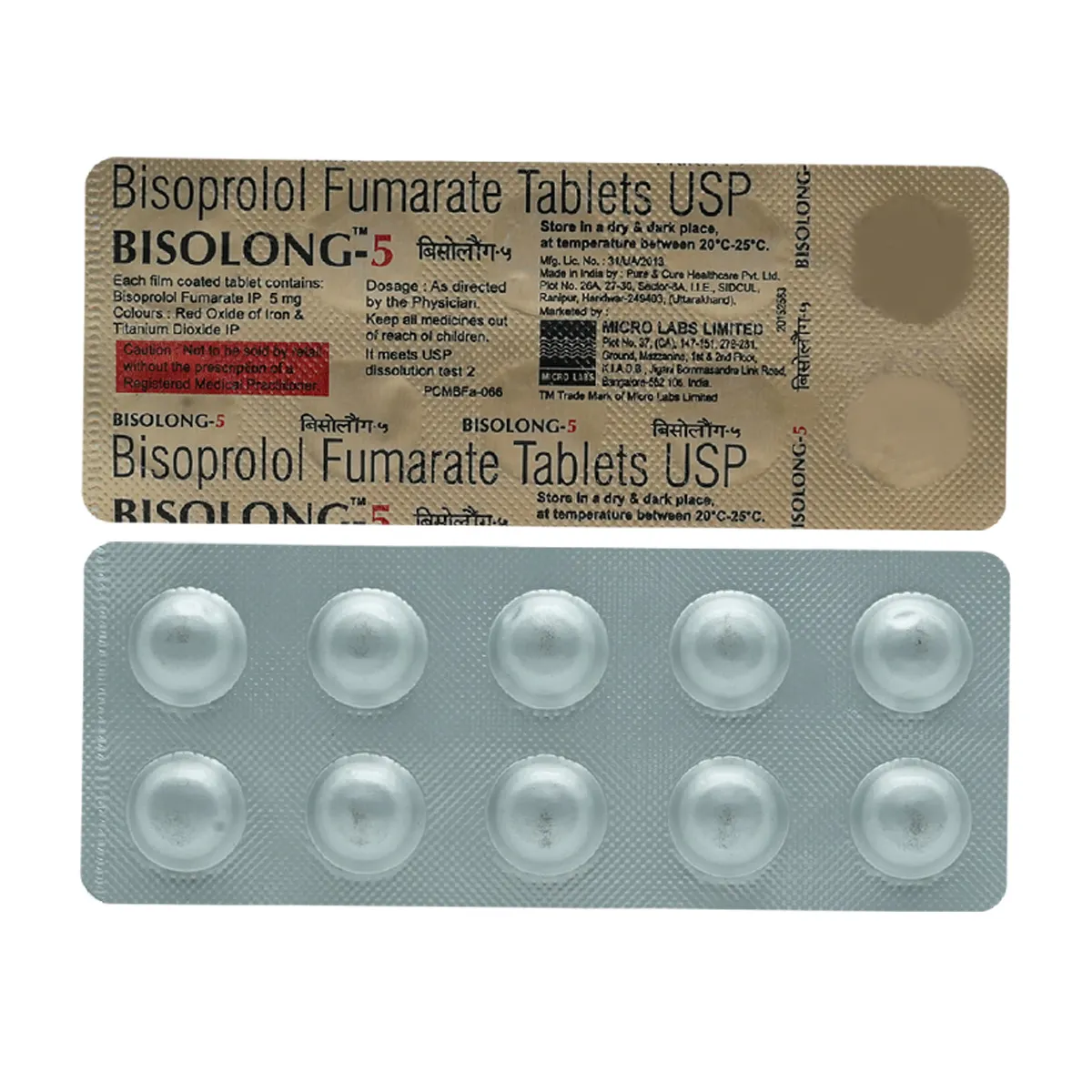 BISOLONG 5MG TAB