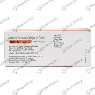 BISONEW T 2.5/40MG TAB