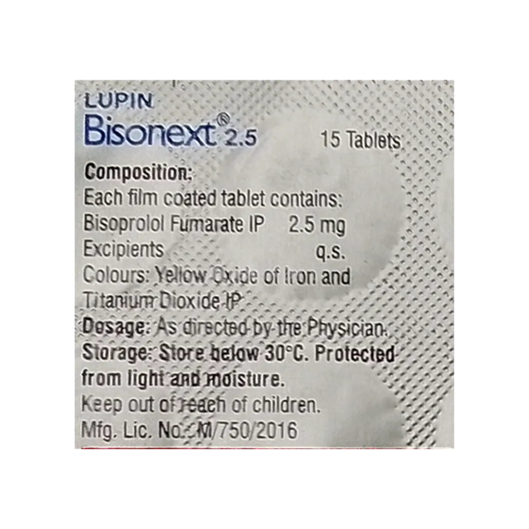 BISONEXT AM 2.5MG TAB