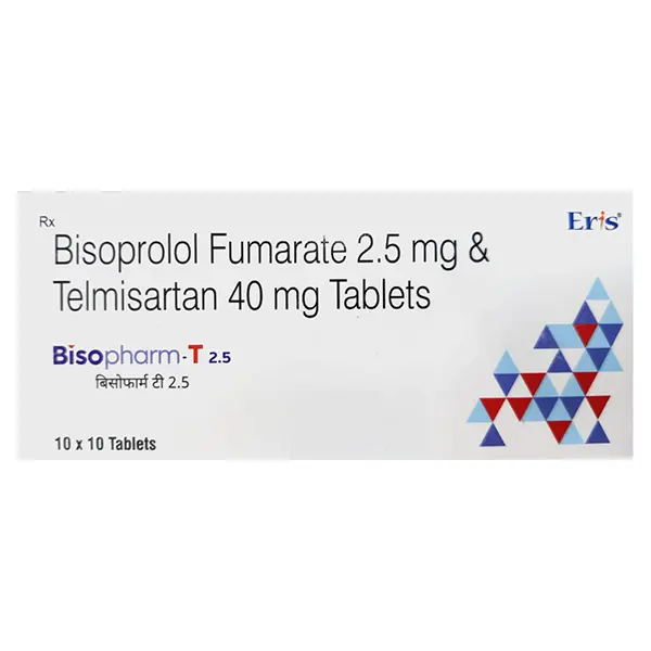BISOPHARM T 2.5 TAB 10`S