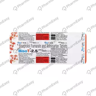 BISOT 2.5MG TAB 10`S