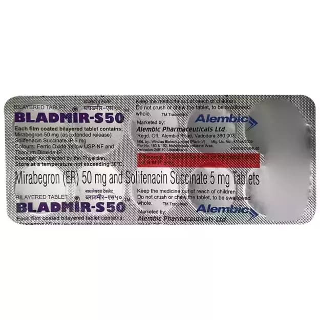 BLADMIR S 50MG TAB