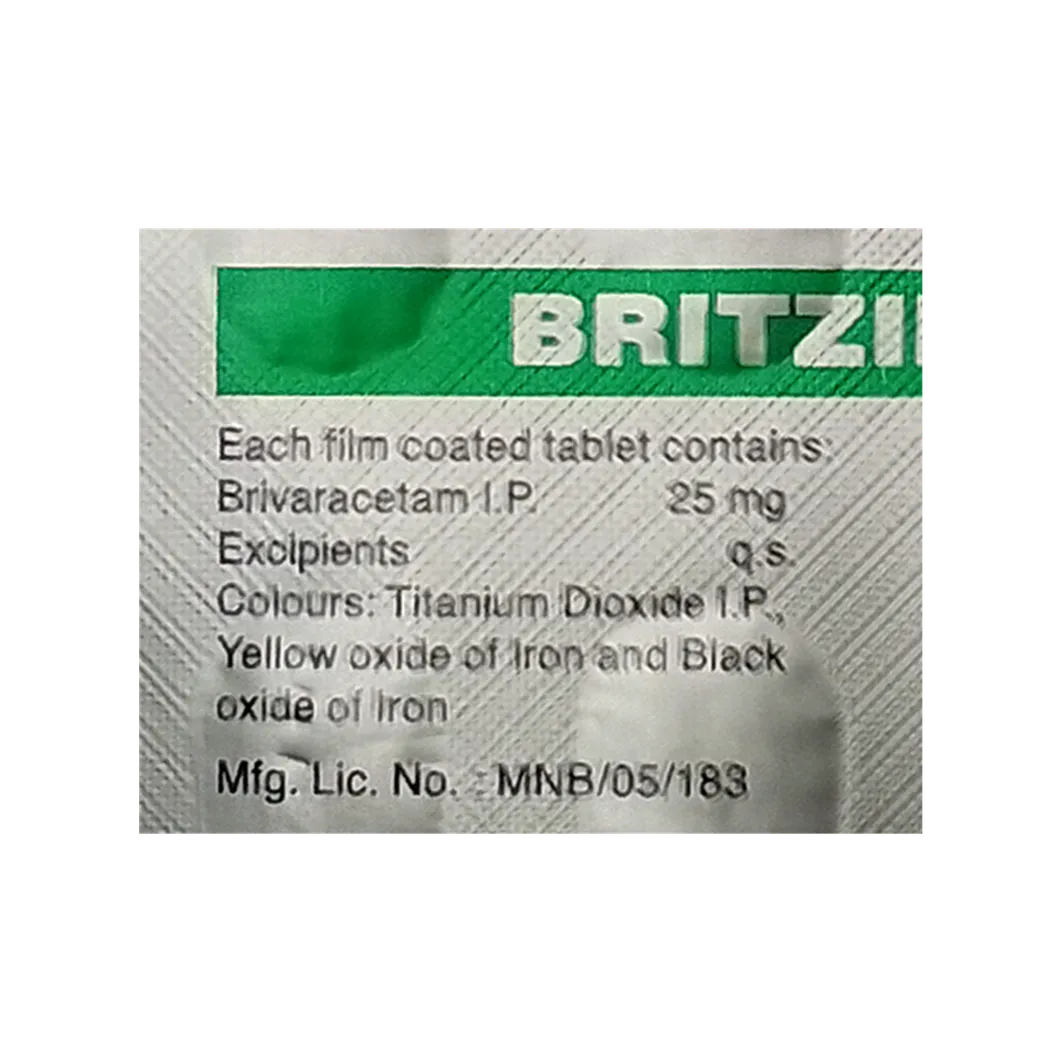 BRITZILAM 25 TAB