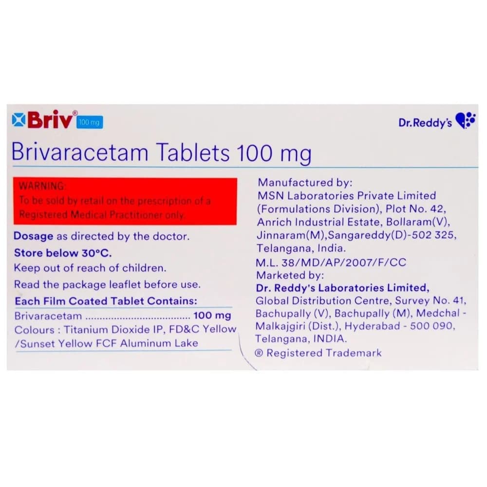 BRIV+ 100MG TAB