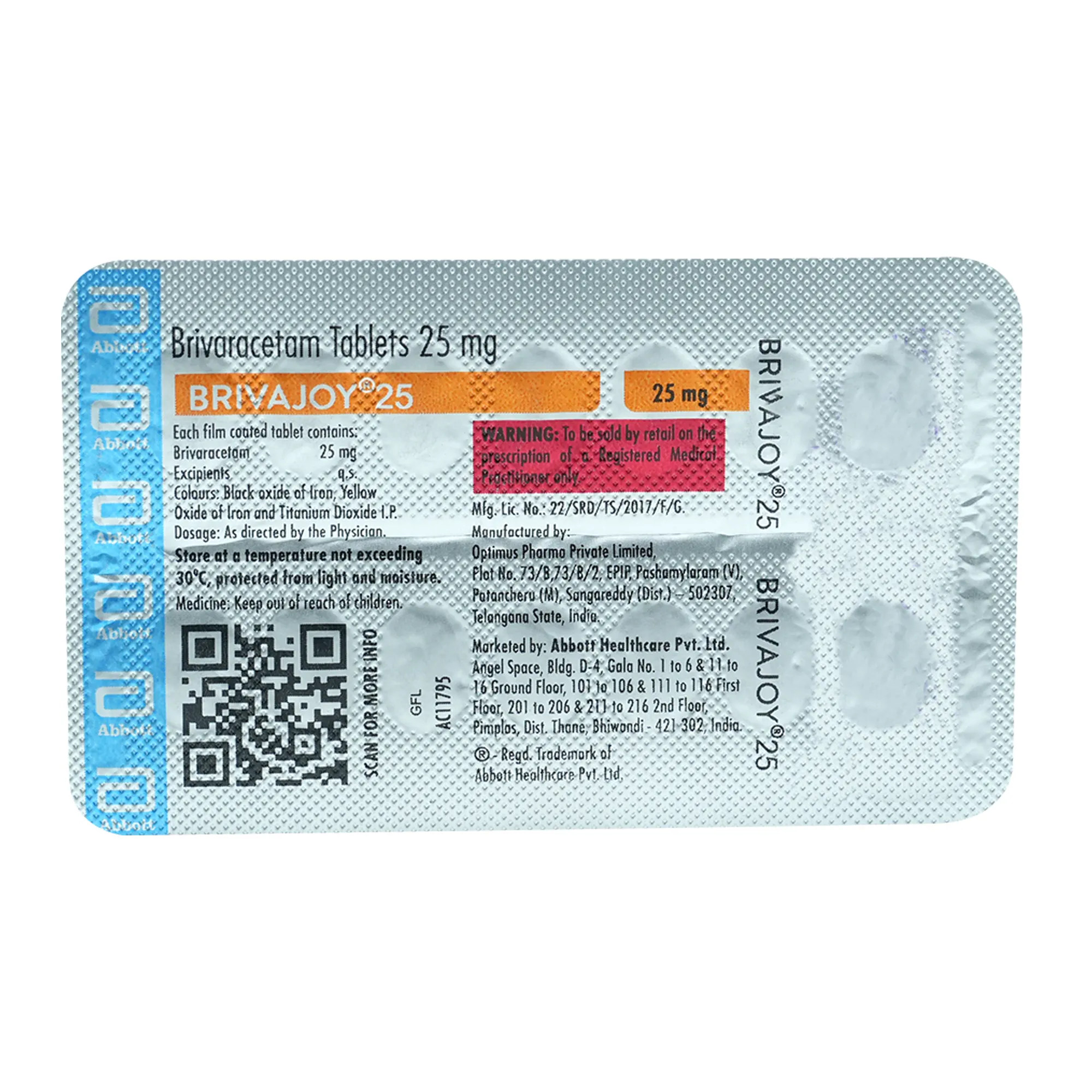 BRIVAJOY 25 TAB
