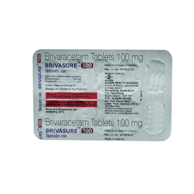 Brivasure-100MG Tab
