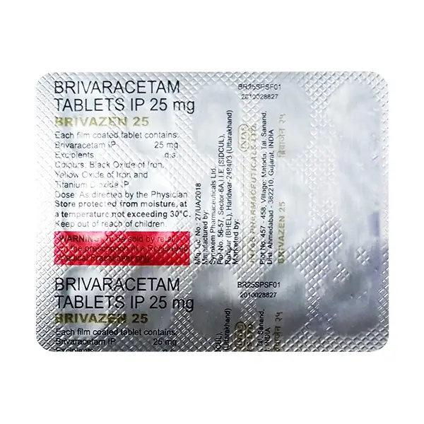BRIVAZEN 25MG TAB