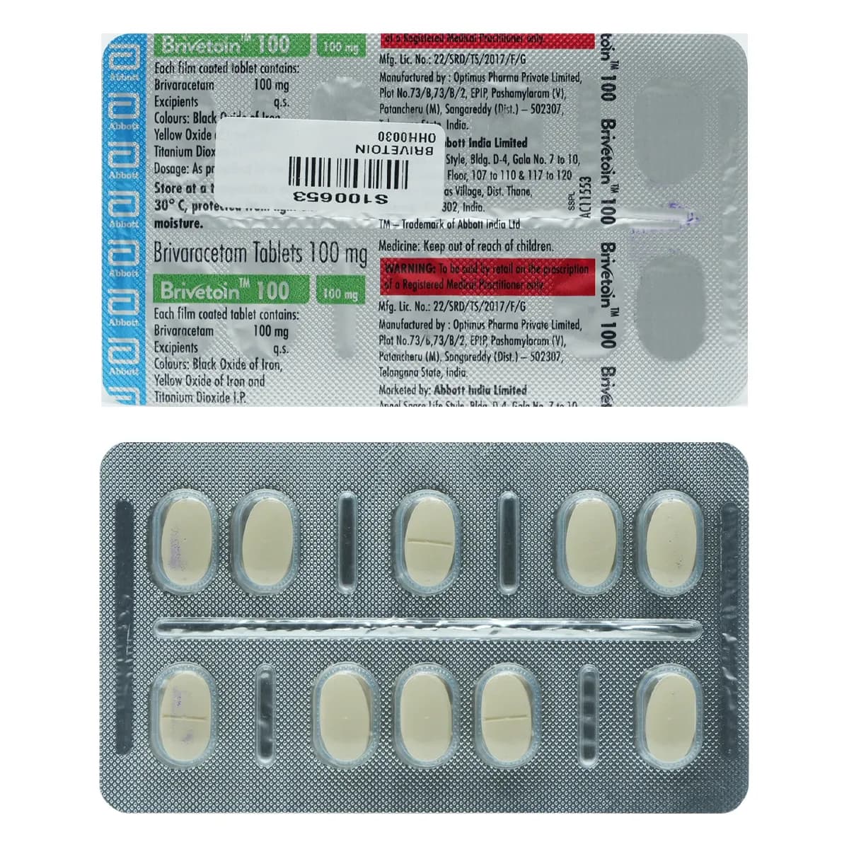 BRIVETOIN 100MG TAB