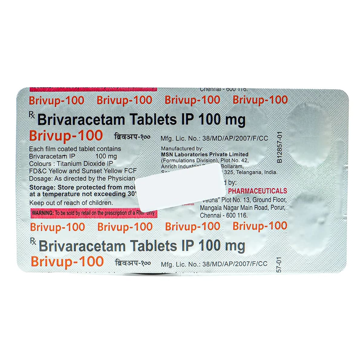 BRIVUP 100 TAB