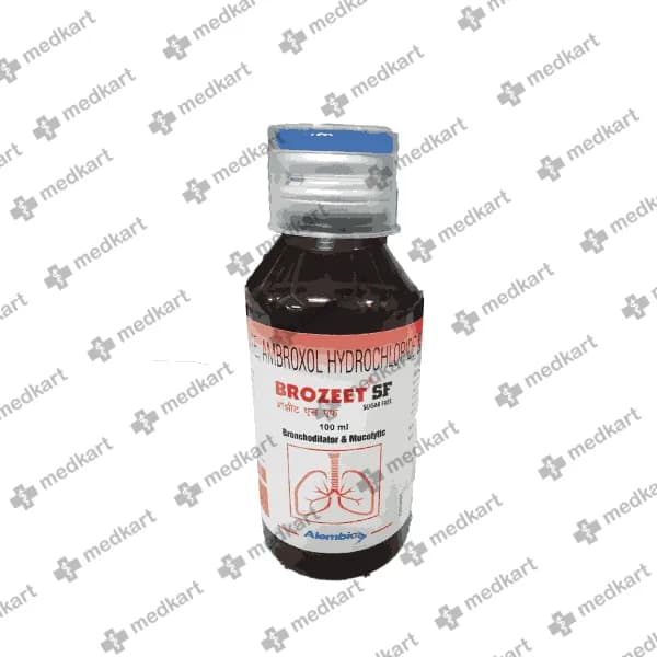 BROZEET SF SYRUP