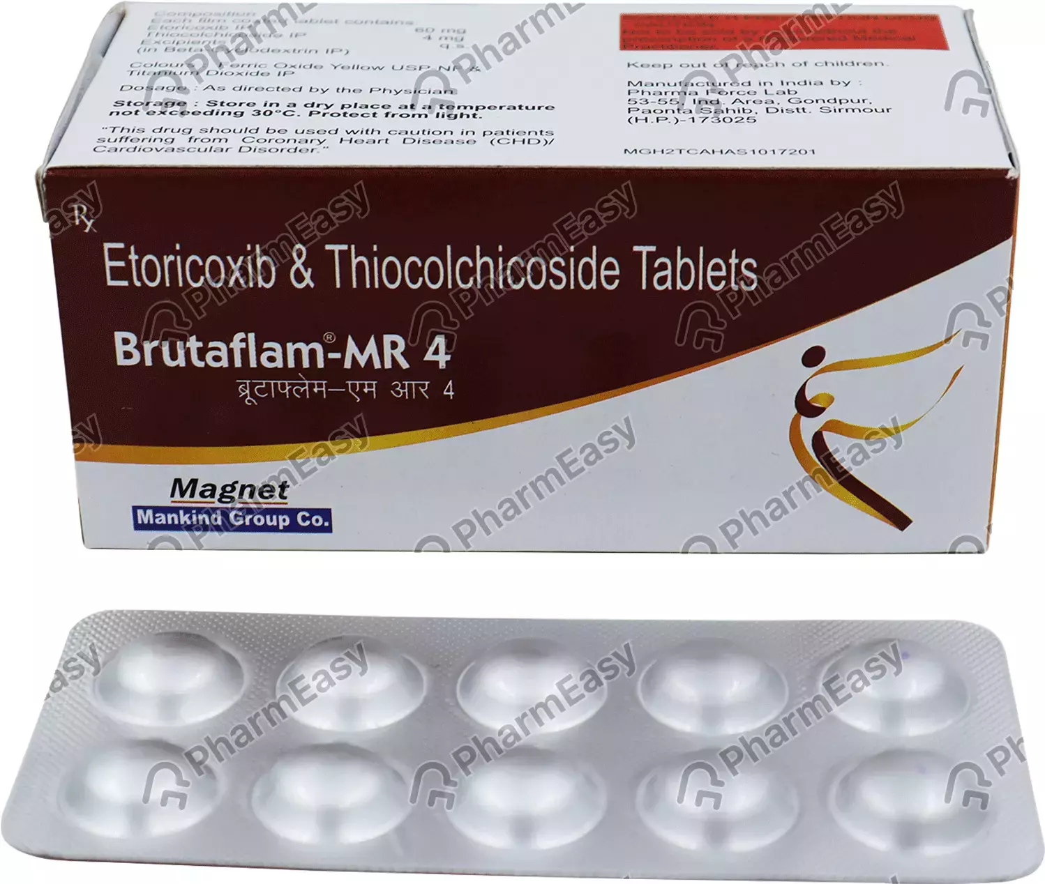 BRUTAFLAM-MR 4MG TAB