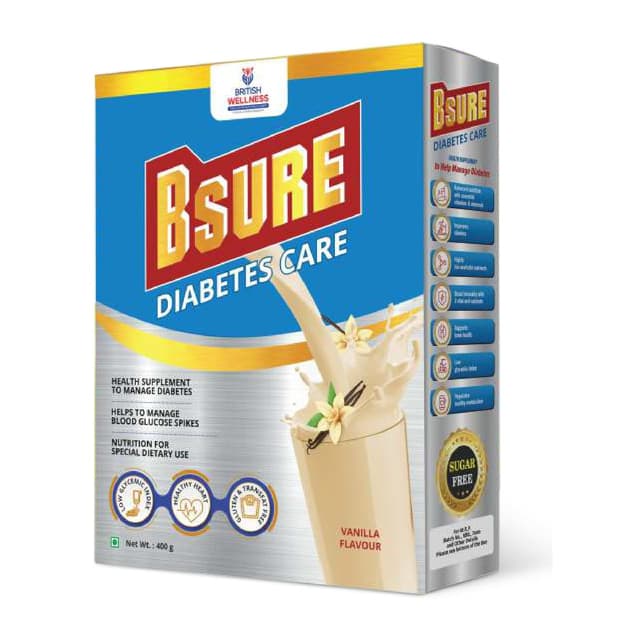Bsure Diabetes Care Vanilla Fl