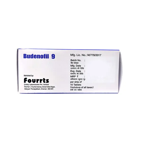 BUDENOFIL 3MG TAB 10`S
