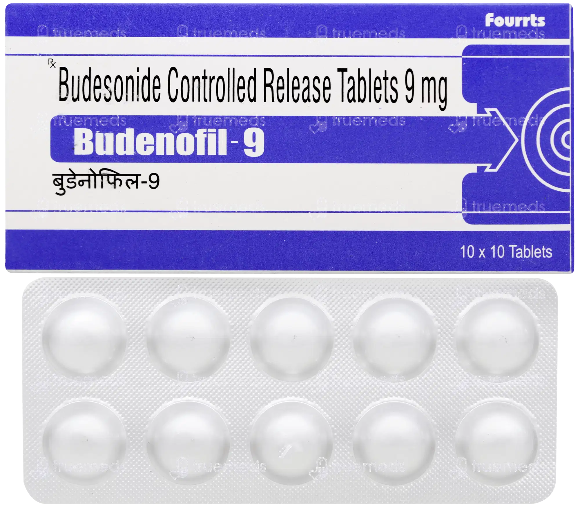 BUDENOFIL 9MG TAB 10`S
