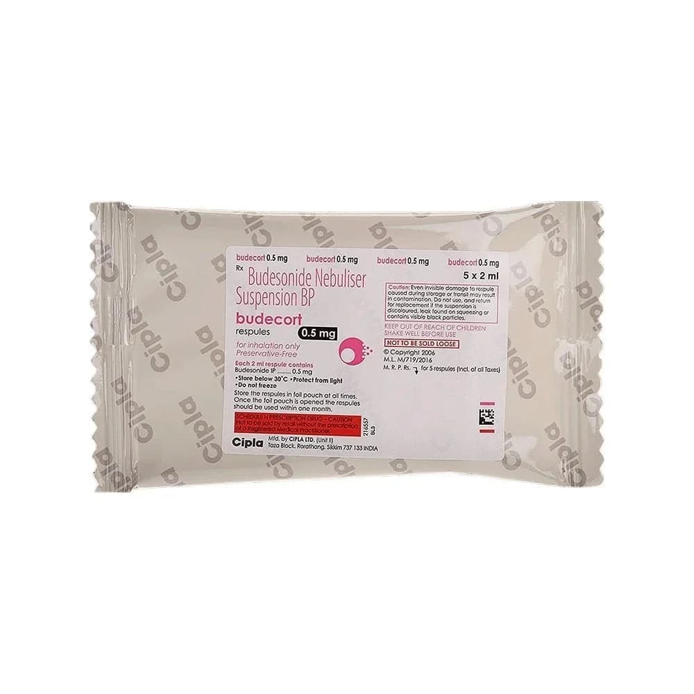 BUDOR-0.5MG RESPULES 2ML