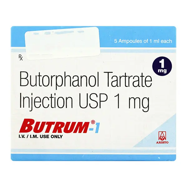 BUTRUM 1MG INJ 5X1ML