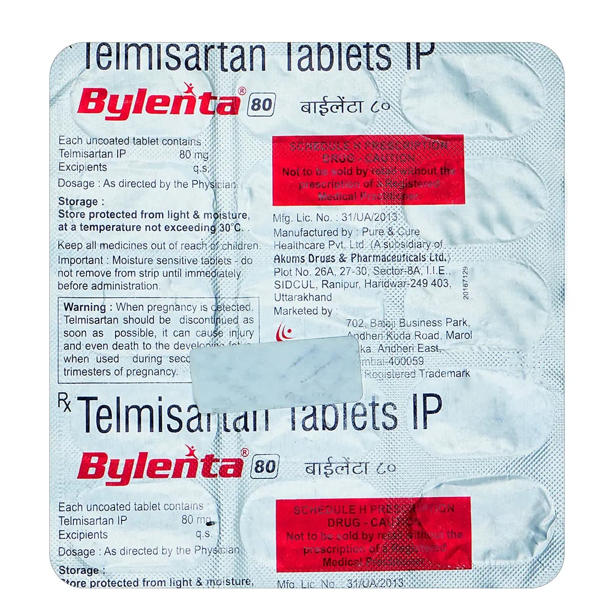 BYLENTA CH 80 TAB