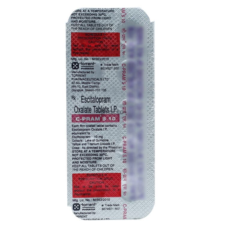 C-PRAM S 10MG 10`S