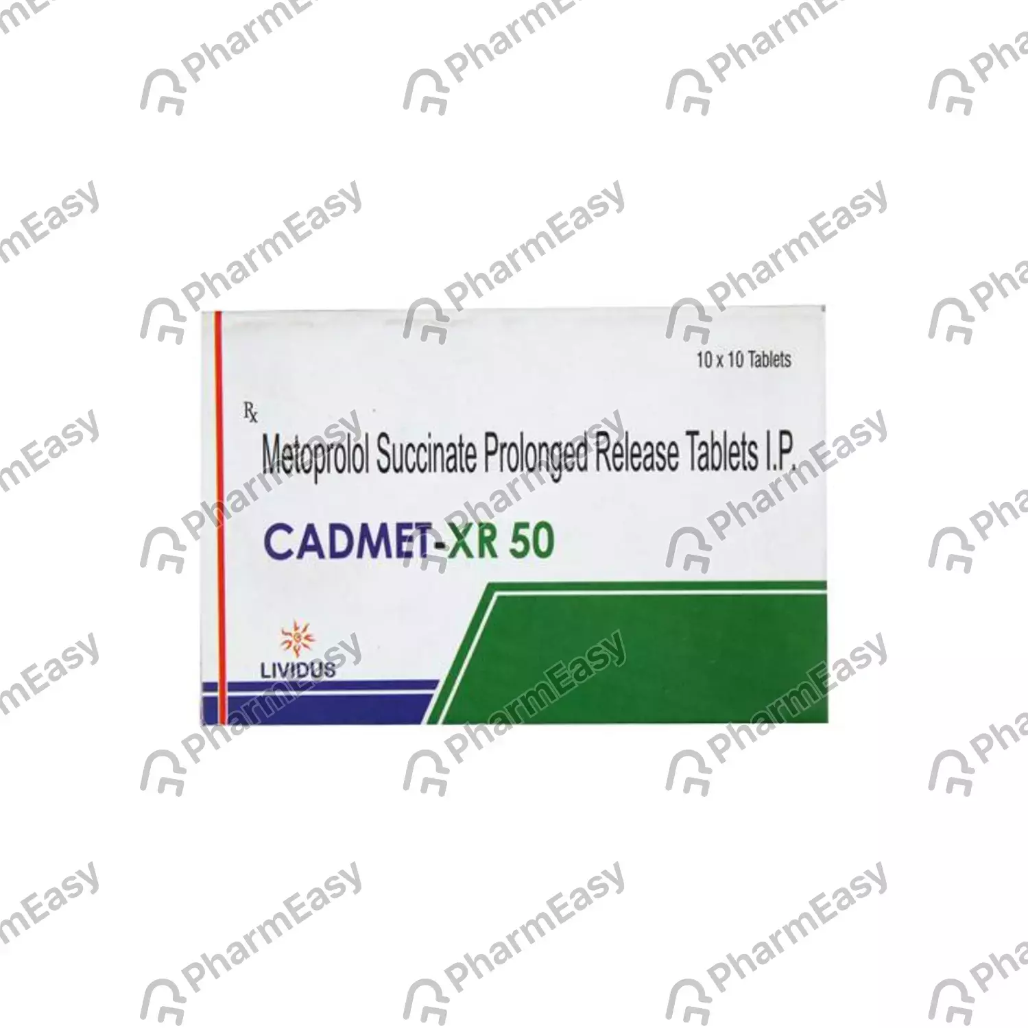 CADMET XR 50MG TAB