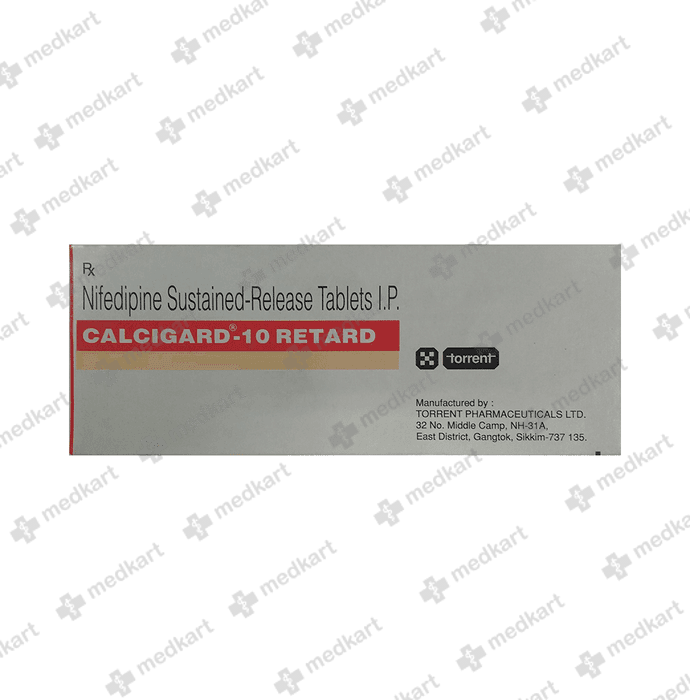 CALCIGARD RETARD 10MG TAB
