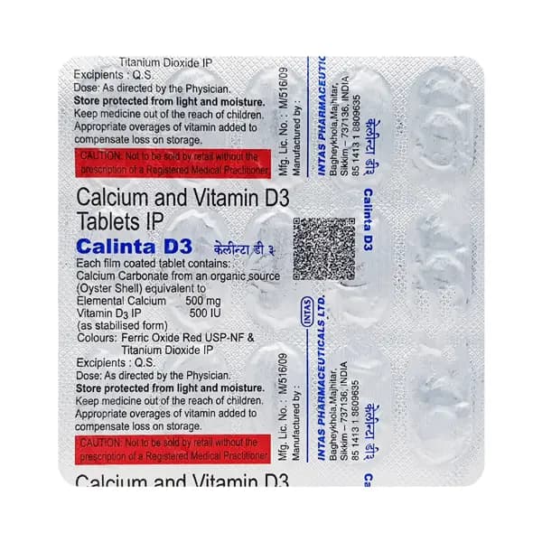 CALINTA D3 TAB