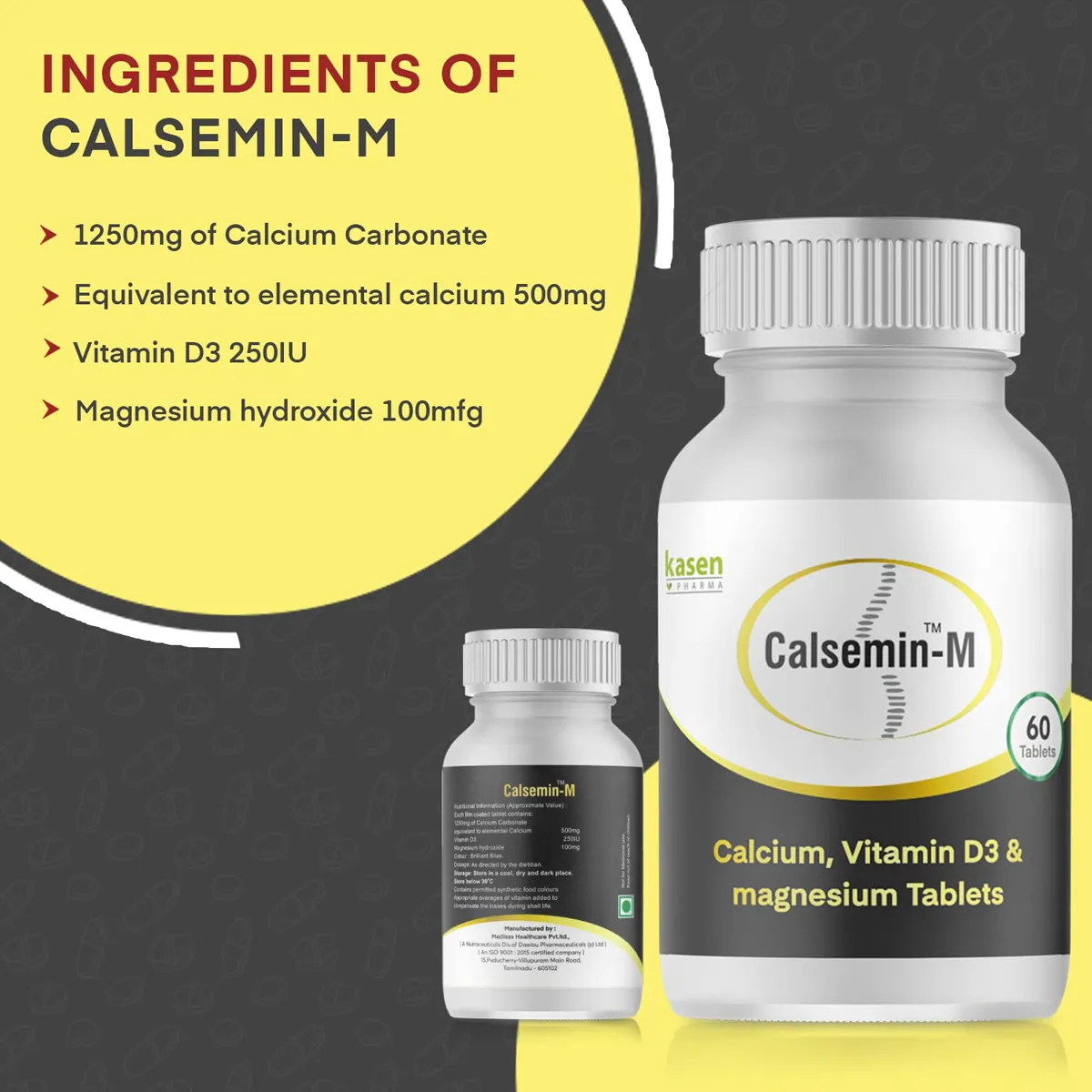 Calsemin M Tab 60S