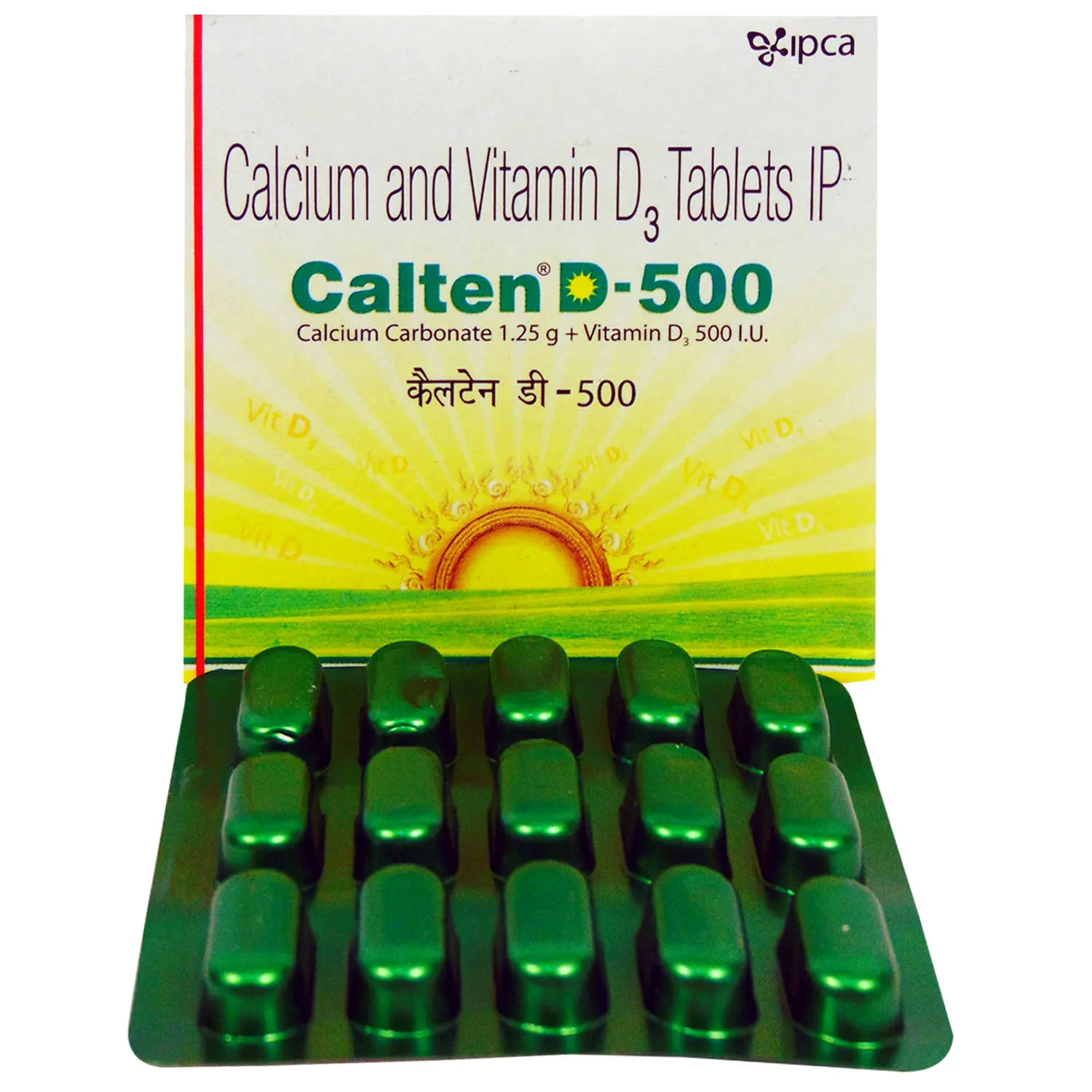 CALTEN D 500MG TAB