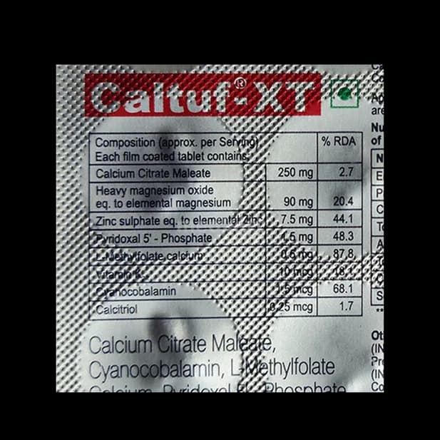 CALTUF XT TAB 15`S