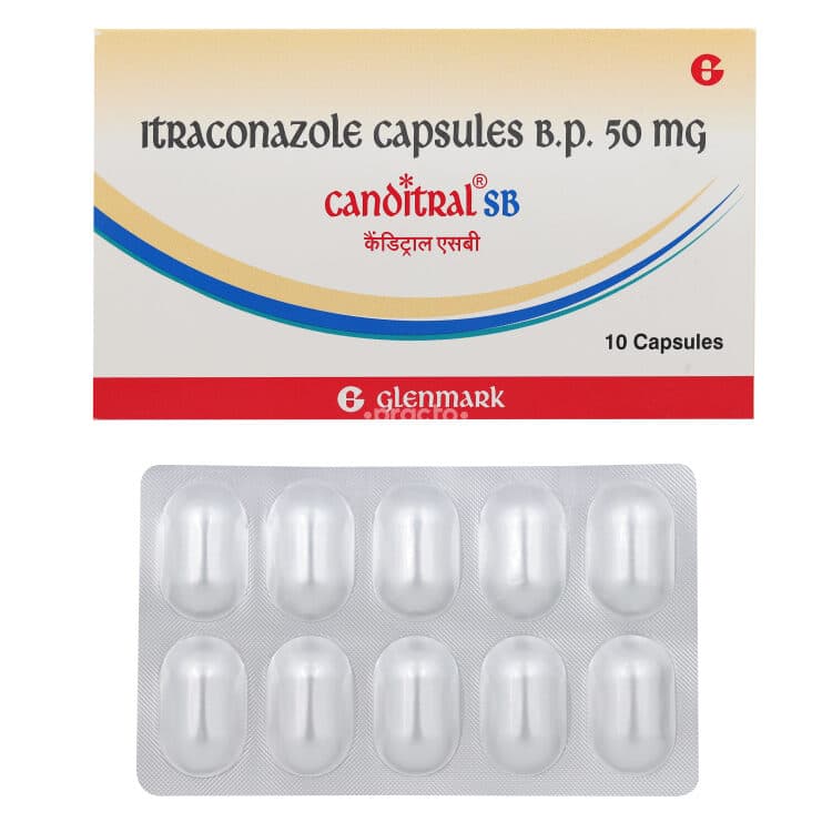CANDITRAL SB 50MG