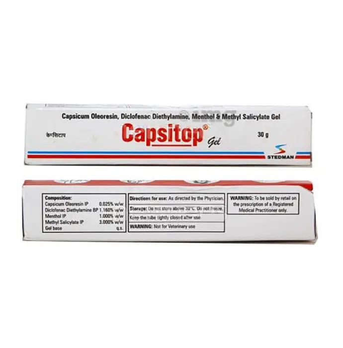 CAPSITOP GEL 30GM