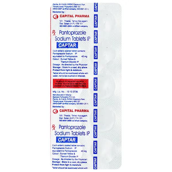 CAPTAR 40MG INJ