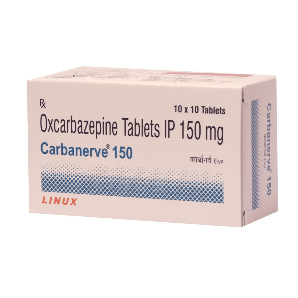 CARBANERVE 150MG TAB
