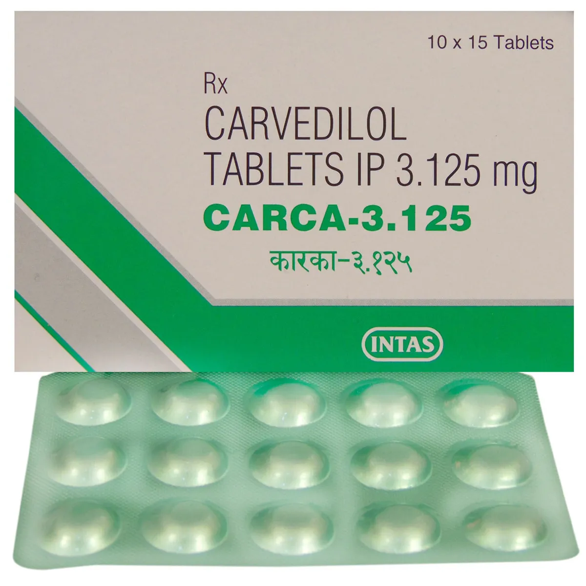 CARCA-3.125MG TAB