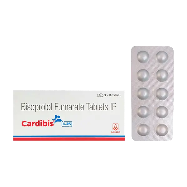 CARDIBIS 1.25MG TAB