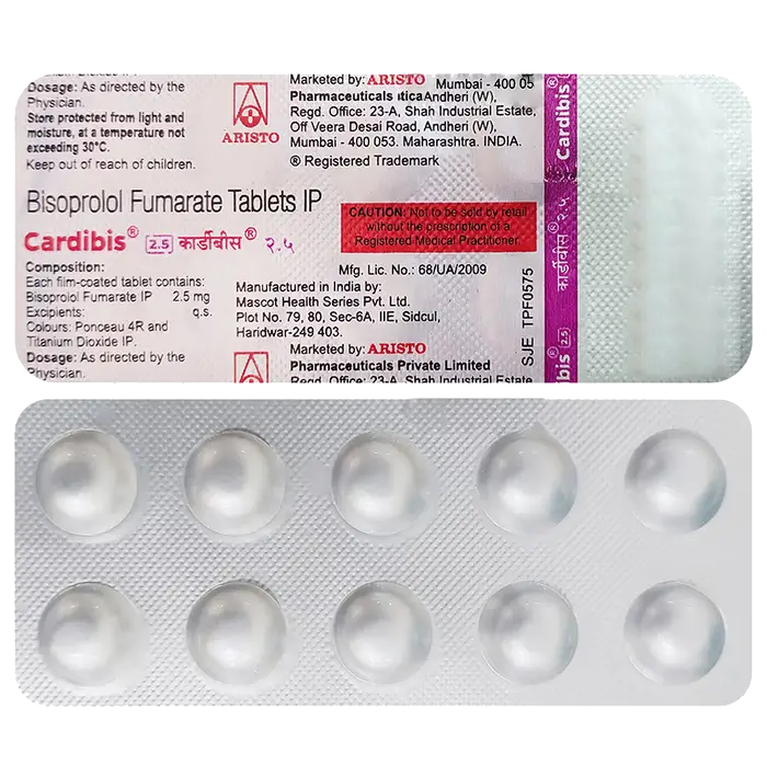 CARDIBIS-T 2.5 TAB